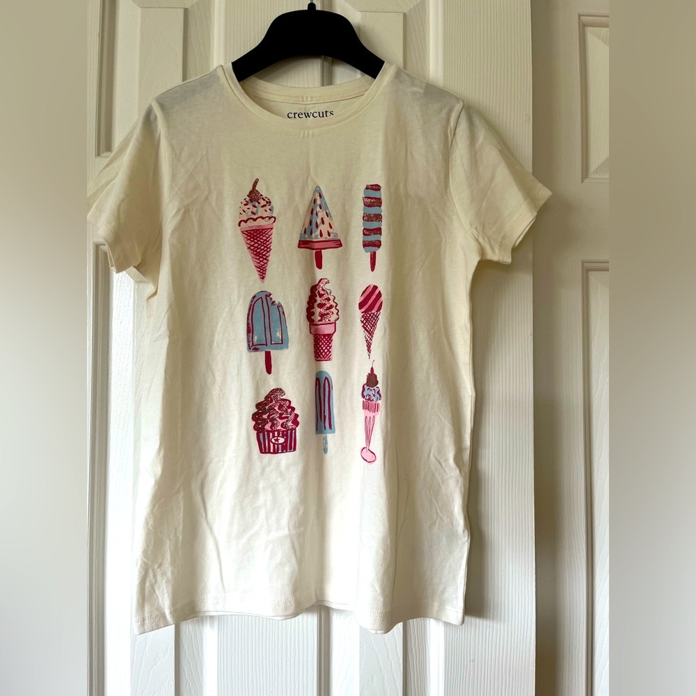 J Crew crewcuts holiday t-shirt. NWT